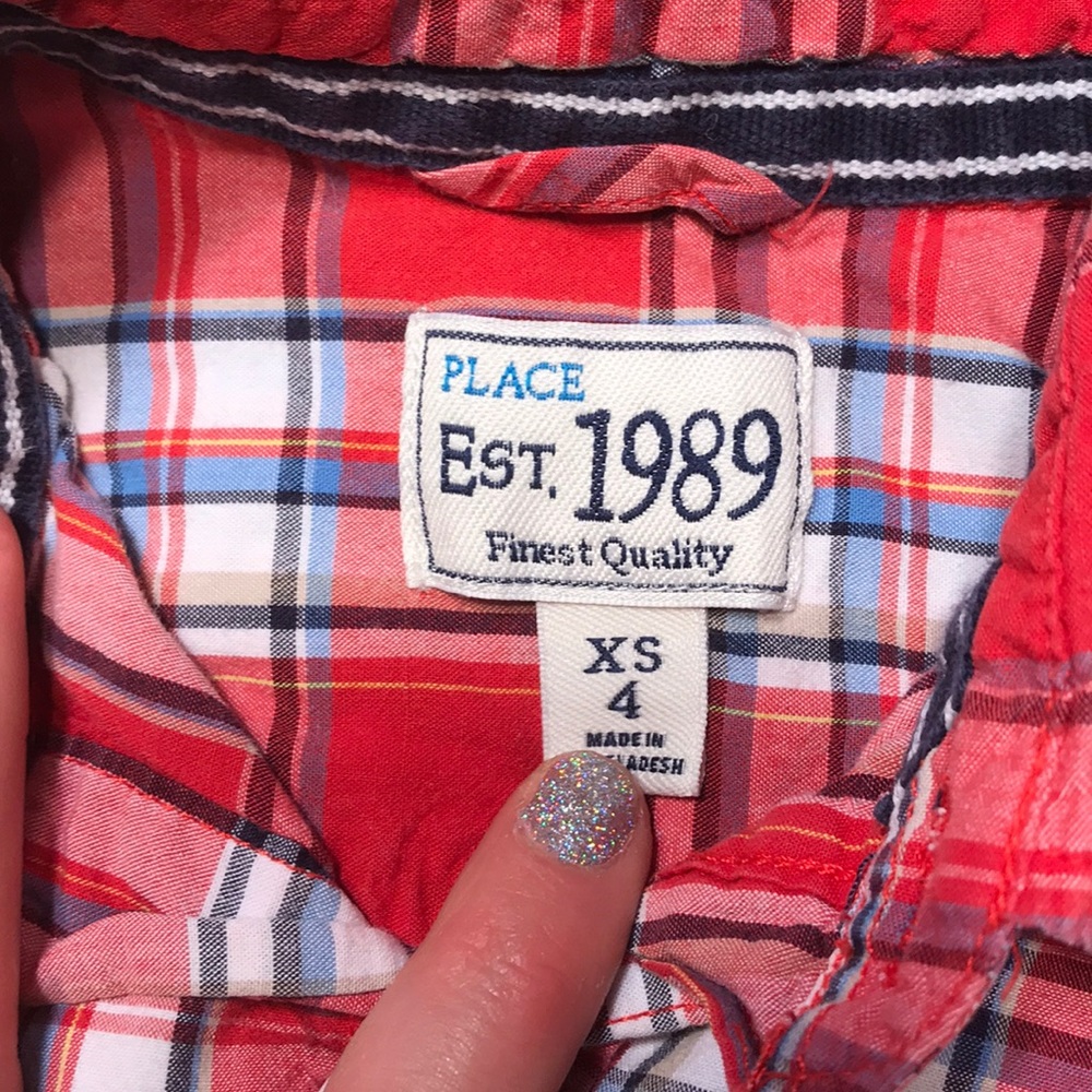 BOYS Button Up - Picture 2 of 2